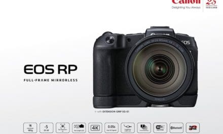 เผยโฉม “CANON EOS RP” กล้องมิเรอร์เลสฟูลเฟรม เล็กและเบาที่สุดจากแคนนอน มาพร้อมความสามารถเต็มรูปแบบในระบบ EOS R System
