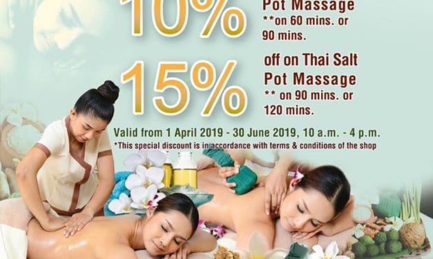 สดชื่นรับสงกรานต์ ที่ “ร่วมฤดี เฮลท์ มาสสาจจ์”