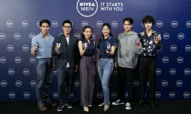นีเวีย เมน จัดเต็ม! ยกทัพสี่หนุ่มไอดอลแห่งยุคนั่งแท่นพรีเซ็นเตอร์ ฉลองแบรนด์อันดับหนึ่งตัวจริงเรื่องผิวหน้าและใต้วงแขนสำหรับผู้ชาย