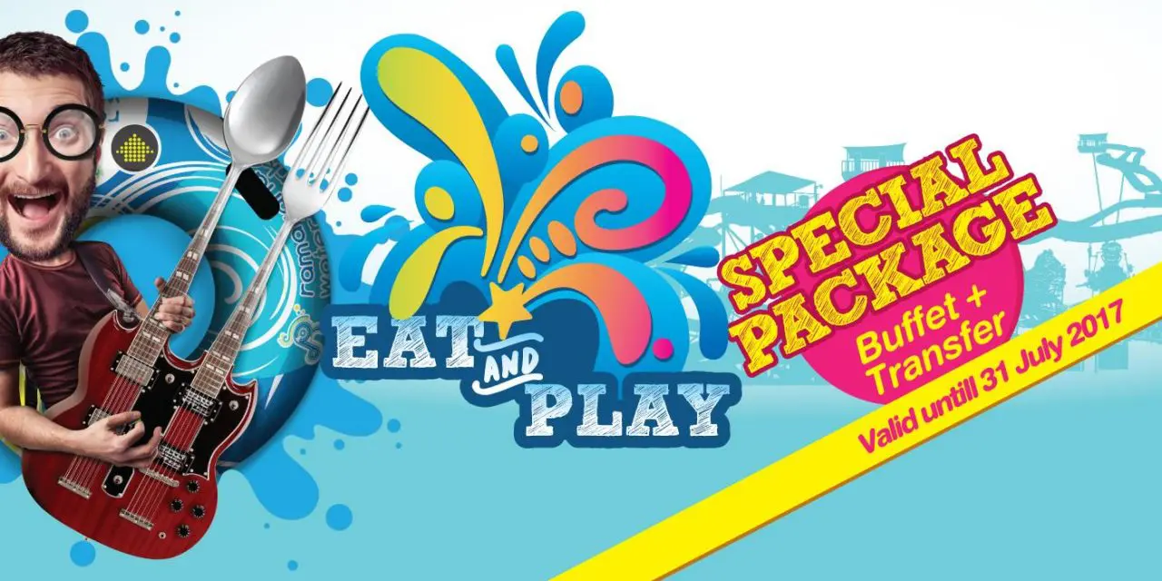 สวนน้ำรามายณะ พัทยา จัดโปรโมชั่นสุดคุ้ม Eat and Play อิ่มฟรี มีมันส์ ตลอดเดือนกรกฎาคม