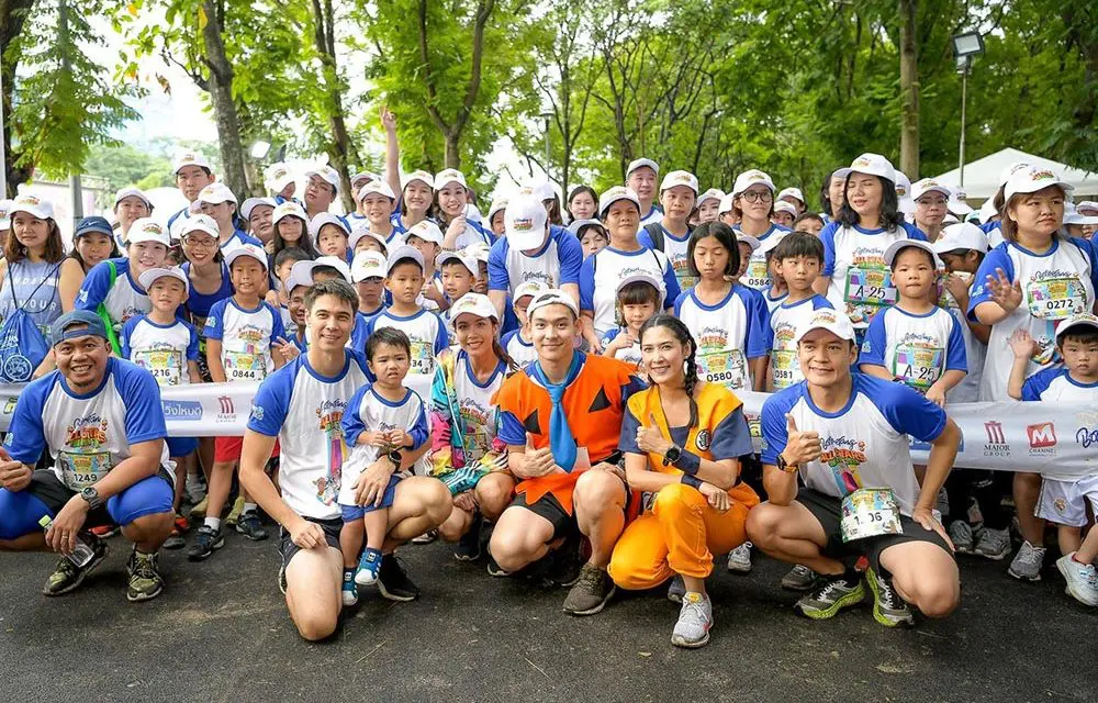 แมทธิว จูง น้องดีแลน นำทัพ “BOOMERANG  ALL STARS FUN RUN 2018” งานวิ่งสุดคิวท์แห่งปี