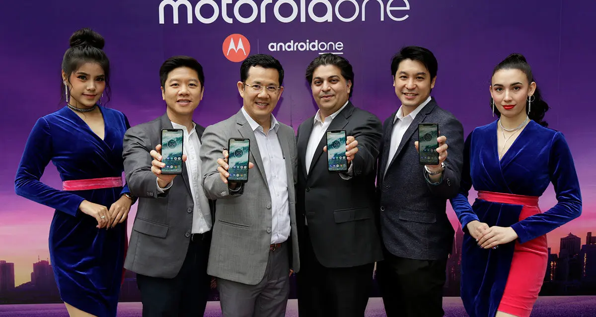 โมโตโรล่า เปิดตัว ‘motorola one’ สมาร์ทโฟน Android One รุ่นล่าสุดในประเทศไทย