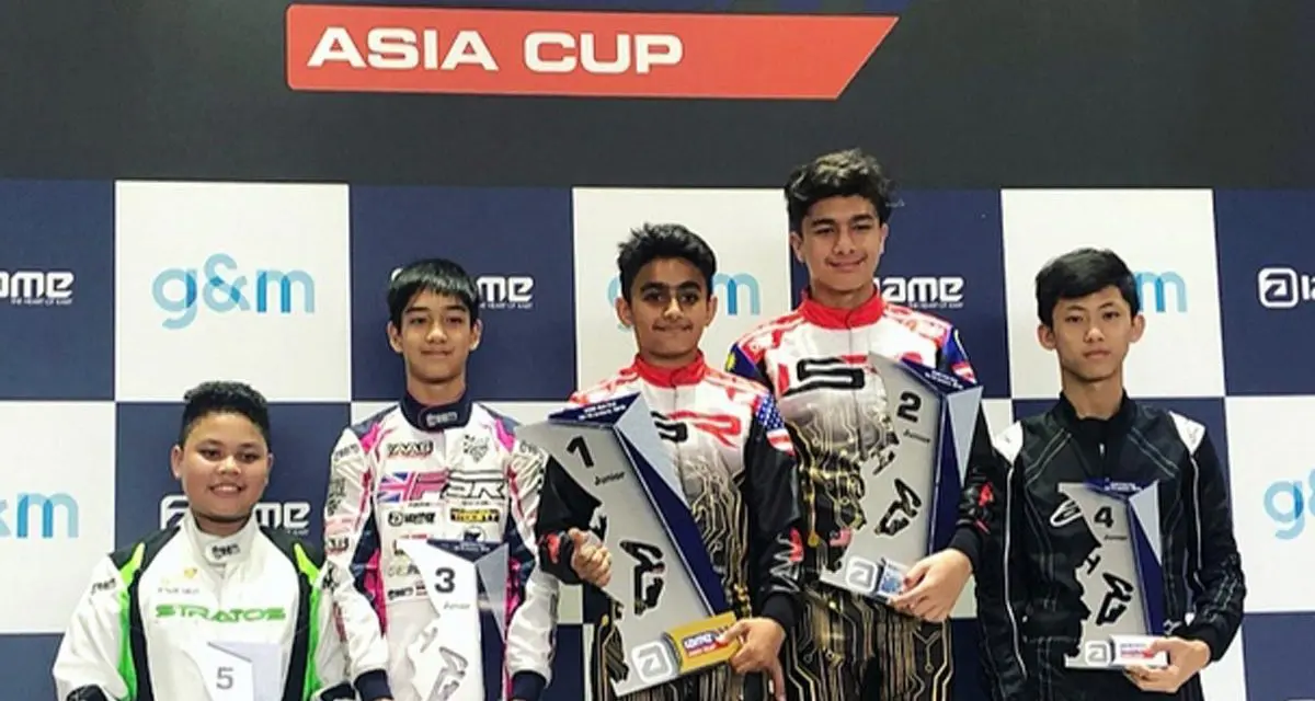 AAS Motorsport ประเดิมโพเดี้ยมแรกของปี 2019 คว้าอันดับที่ 3 ในศึก Go-Kart รายการ IAME ASIA CUP 2019 รุ่นจูเนียร์  ที่สิงคโปร์