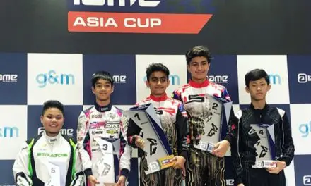 AAS Motorsport ประเดิมโพเดี้ยมแรกของปี 2019 คว้าอันดับที่ 3 ในศึก Go-Kart รายการ IAME ASIA CUP 2019 รุ่นจูเนียร์  ที่สิงคโปร์