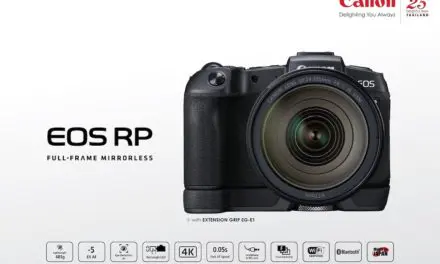 เผยโฉม “CANON EOS RP” กล้องมิเรอร์เลสฟูลเฟรม เล็กและเบาที่สุดจากแคนนอน มาพร้อมความสามารถเต็มรูปแบบในระบบ EOS R System