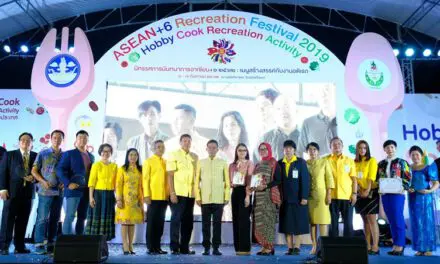 เอเชียทีค เดอะ ริเวอร์ฟร้อนท์ สนับสนุนการจัดงาน  ASEAN+6 Recreation Festival 2019