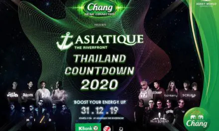 เอเชียทีค เดอะ ริเวอร์ฟร้อนท์ ชวนร่วมนับถอยหลังรับปีใหม่ กับการเฉลิมฉลอง Thailand Countdown ริมแม่น้ำสายประวัติศาสตร์อย่างยิ่งใหญ่ติดต่อกันเป็นปีที่ 9 ในงาน ‘ช้าง มิวสิค คอนเนคชั่น พรีเซนต์ส เอเชียทีค ไทยแลนด์ เคานต์ดาวน์ 2020’