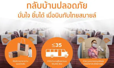 ไทยสมายล์ เน้นย้ำมาตรฐานสุขอนามัยอย่างสูงสุด เตรียมความพร้อมรองรับผู้ที่ต้องการเดินทางในช่วงสงกรานต์