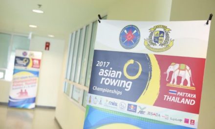 สมาคมกีฬาเรือพายแห่งประเทศไทย  แรงปลายปี จัดกิจกรรมใหญ่ การแข่งขันเรือกรรเชียงชิงชนะเลิศแห่งเอเชีย ประจำปี 2560  รายการ 2017 ASIAN ROWING CHAMPIONSHIPS เป็นครั้งแรกในประเทศไทยโดยมีนักกีฬาตบเท้าเข้าร่วมกว่า 25 ประเทศจากทั่วเอเชีย