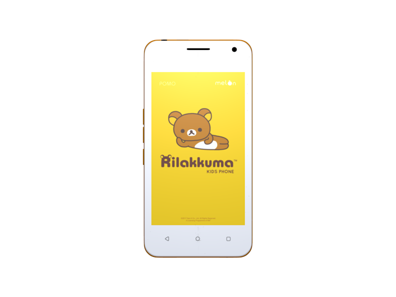 POMO Rilakkuma Kids Phone  โทรศัพท์ที่ปลอดภัยที่สุดสำหรับเด็ก