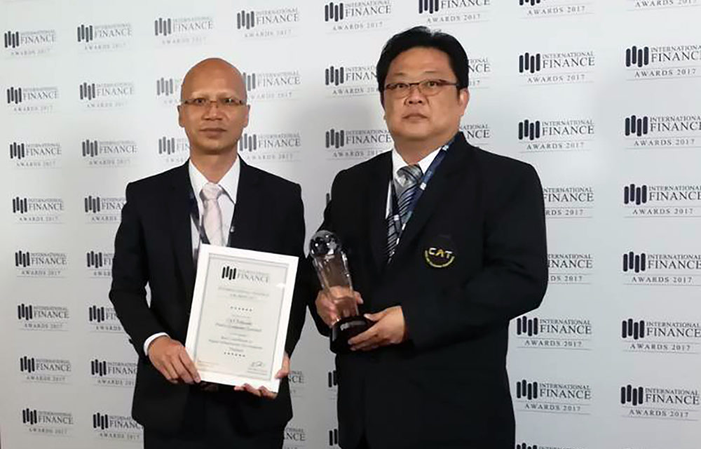 CAT คว้ารางวัลระดับโลก Best Contribution to Digital Infrastructure Development – Thailand จากงาน IFM Awards 2017
