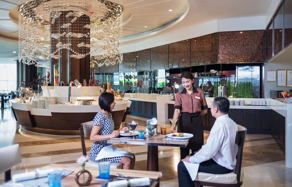 โรงแรมเดอะ เบอร์เคลีย์ ประตูน้ำ ขอแนะนำ โปรโมชั่นบุฟเฟต์สุดคุ้ม ซื้อ 5 ฟรี 1เฉพาะภายในงานไทยเที่ยวไทยครั้งที่ 48 ณ ศูนย์ประชุมแห่งชาติสิริกิติ์