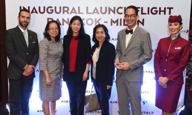 แอร์ อิตาลี เฉลิมฉลองการเปิดบริการเที่ยวบินกรุงเทพฯ – มิลาน ด้วยงานเลี้ยงกาล่าดินเนอร์สุดหรู