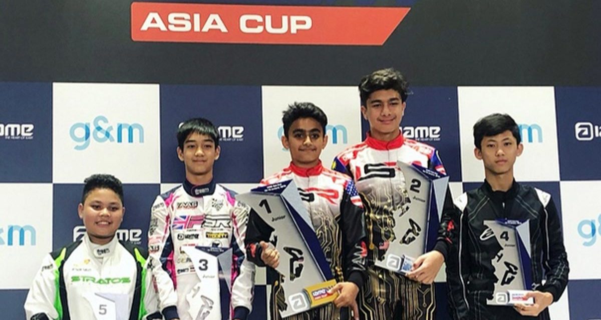 AAS Motorsport ประเดิมโพเดี้ยมแรกของปี 2019 คว้าอันดับที่ 3 ในศึก Go-Kart รายการ IAME ASIA CUP 2019 รุ่นจูเนียร์  ที่สิงคโปร์