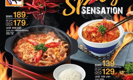 “คัตสึยะ” ชวนรับซัมเมอร์ อร่อย แซ่บ เผ็ด ซี๊ดดดด กับ “Spicy Sensation”