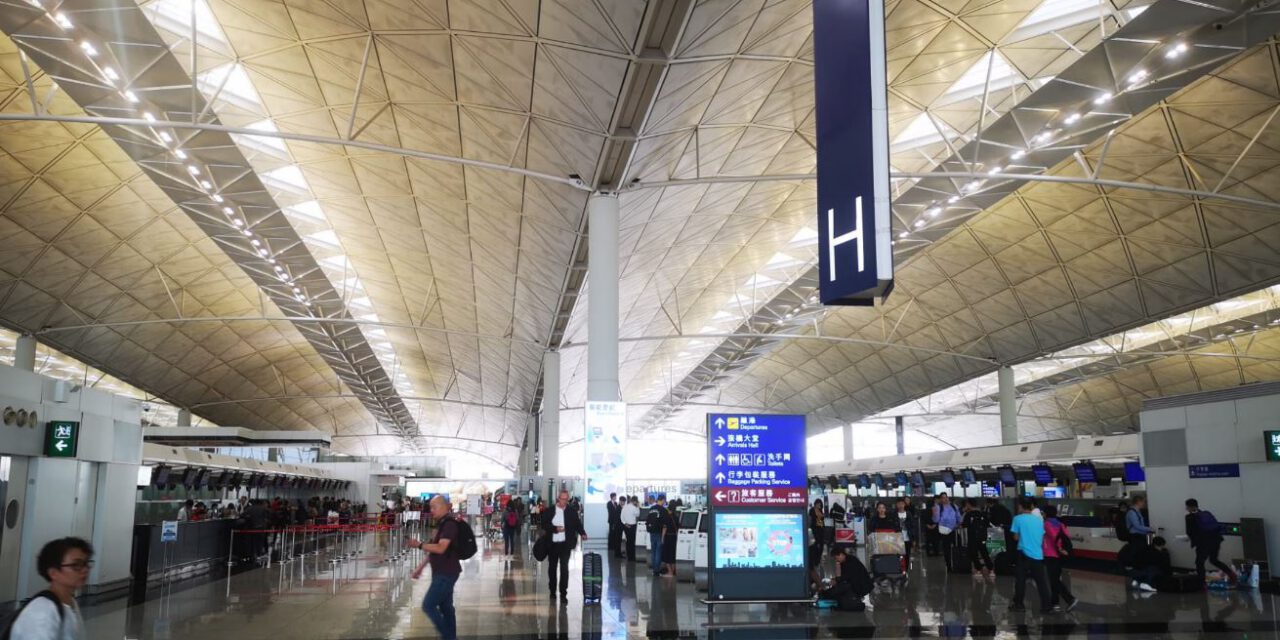 การบินไทยย้ายเคาน์เตอร์เช็คอิน ณ สนามบินฮ่องกง