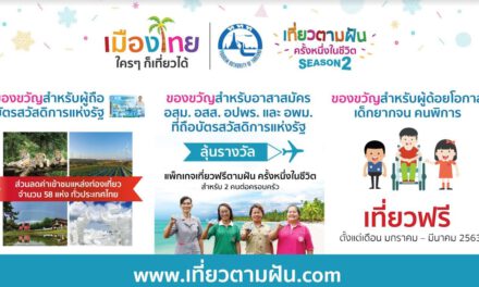 ททท. ส่งมอบความสุขให้คนไทยอย่างต่อเนื่อง กับโครงการเมืองไทยใครๆ ก็เที่ยวได้ ปี 2563 มอบของขวัญการท่องเที่ยวสำหรับผู้ถือบัตรสวัสดิการแห่งรัฐ กลุ่มผู้มีรายได้น้อย ผู้ด้อยโอกาส