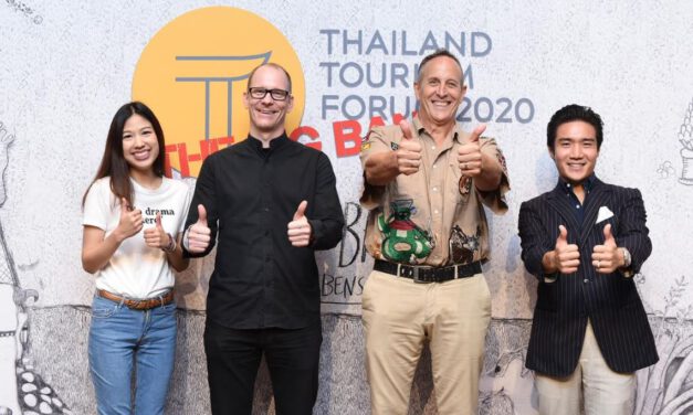 “บิล เบนสเลย์” นักออกแบบโรงแรมระดับโลก นำทีมกูรูท่องเที่ยวทั่วเอเชียแนะขาออกท่องเที่ยวไทย “อุตสาหกรรมการท่องเที่ยวของประเทศไทยจะถึงจุดสิ้นสุดหากไม่เน้นธรรมชาติ” ในงาน Thailand Tourism Forum 2020