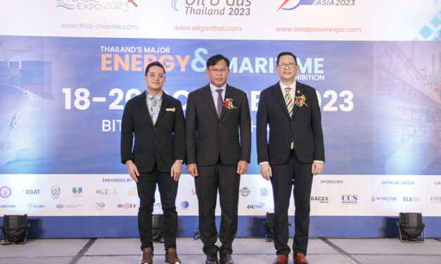 ไฟร์เวิร์คสฯ เปิดตัวงานแสดงสินค้าด้านพลังงานและการต่อเรือ “TMOX, OGET และ Powerex Asia 2023” อย่างยิ่งใหญ่