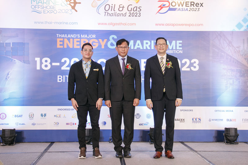 ไฟร์เวิร์คสฯ เปิดตัวงานแสดงสินค้าด้านพลังงานและการต่อเรือ “TMOX, OGET และ Powerex Asia 2023” อย่างยิ่งใหญ่