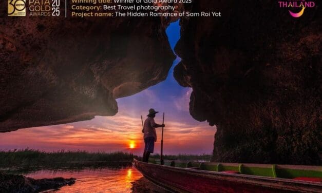 ททท. คว้า 2 รางวัล PATA Gold Awards 2025 สาขา Marketing จากแคมเปญ “The Love Season Initiative” และภาพถ่าย “The Hidden Romance of Sam Roi Yot”