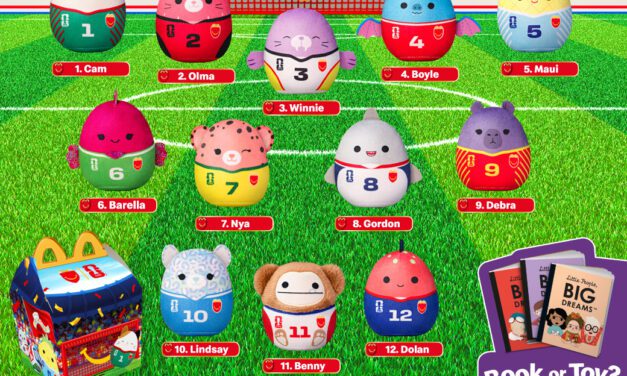 ‘แมคโดนัลด์’ ชวนน้องๆ คิกออฟความมันส์ฟุตบอลโลก!Happy Meal ‘SQUISHMALLOWS’ ชุดนักบอลสุดน่ารัก เอาใจคุณหนูๆ GEN A